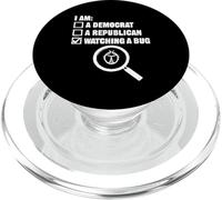 Watching A Bug - Entomology Insects Bug Bugs Entomologist PopSockets PopGrip for MagSafe