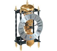 Watching Clocks Hermle Galahad Mechanical Pendulum Mantel Clock - Wrought Iron - Strike on Hour