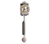 Watching Clocks Hermle Malvern Mechanical Pendulum Wall Clock - Wrought Iron - Strike on Hour