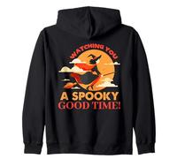 Watching you a spooky good time Zip Hoodie