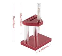 Watchmaker Watch Hand Presser, Watchmaker Metal Repair Tool Watch Hand Presser Fitting Watch Tools with 10Pcs Dies