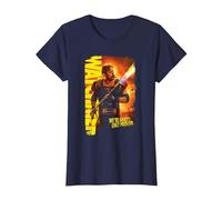 Watchmen Comedian Smoke 'Em T-Shirt, Women, Navy Blue, Small