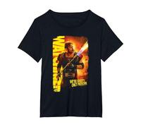 Watchmen Comedian Smoke 'Em T-Shirt, Women's Plus, Black, 2X