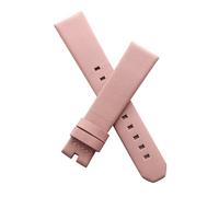 Watchstrapworld TH-LF1-11-0026PN - 17 mm Pink Textured Leather pin Buckle Watch Strap Compatible with TAG Heuer Ladies Formula 1 Models Listed Below
