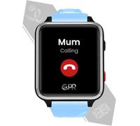 WATCHU Smart Phone Watch for Kids - Multi Functions - Alarm, SOS, Drop Detector, GPS Tracker, 5 Emergency Contacts, Bi-Way Calls and Voice Messaging, Waterproof (Blue)