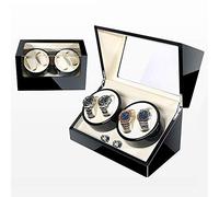 Watchwinder Automatic Box with 6 Memory Slots 5 Modes Shell Piano Lacquer Glossy Watch Winder Automatic