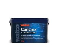 Watco Concrex® Carbon Fibre Epoxy Resin Concrete Repair Mortar - Quick, Easy, Permanent - Strong Repairs for Floors, Ramps & Steps (25kg)