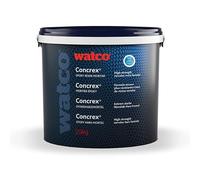 Watco Concrex® Cold Set - Epoxy Resin, Concrete Repair Mortar, cures at 0°C - 25KG - Available in a variety of colours - For strong long lasting repairs to concrete floors, ramps & steps (Light Grey)