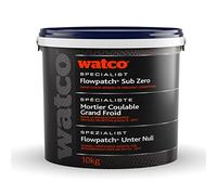 Watco Concrex® Sub Zero - Epoxy Resin, Concrete Repair Mortar for use in Freezing temperatures as Low as Minus 20°C - for Long Lasting Repairs to Concrete Floors, ramps & Steps (10kg, Grey)