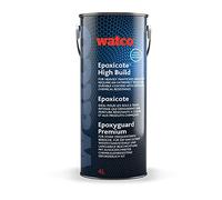 Watco Epoxicote High Build Cold Cure - 4L - Extra durable paint for heavy traffic areas - Cures at 5°C ideal for unheated buildings (Mid Blue)