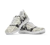 Watdotory Funny Newspaper Piano Blue Unisex Breathable Athletic Shoes for Gym Workout Lightweight Non-Slip Sport Sneakers with Wide Toe Box