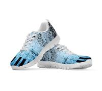 Watdotory Novelty Music Note Piano Blue Unisex Breathable Athletic Shoes for Gym Workout Lightweight Non-Slip Sport Sneakers with Wide Toe Box