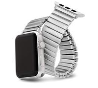 Watdpro Compatible with Apple Watch Band 45mm 44mm 42mm 41mm 40mm 38mm, Stretchables Stainless Steel Stretch Watch Band, Metal Expansion Apple Watch band Compatible with iWatch Series SE 7 6 5 4 3 2