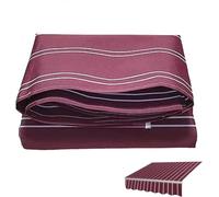 Wate 16x11.5ft Retractable Patio ning Fabric UV Protect Outdoor Sun e Canopy Cover for Dec Polyester (Color: A)