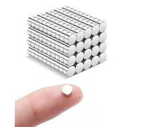 WATELL 40 Pcs Magnets, 5x2mm, Strong For Office/Home & Fridge, Perfect for Magnet Fishing