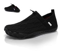 WateLves Barefoot Water Shoes Women Men Minimalist Comfortable Walking Shoes Beach Outdoor Running Sneakers (Black,5)