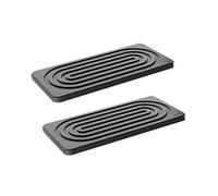 Water Absorbing Stone Tray, Quick Drying Diatomite Bathroom Tray Countertop, Soap Dish Dispenser Vanity Organizer