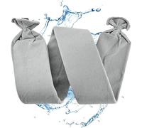 Water activated leak protection dam for a leaking pipe, washing machine, clogged toilet, no preparation, quick protection, absorbability 4 liters, 12 pack: 120x10 cm, DISPOSABLE