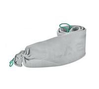 Water activated leak protection dam for a leaking pipe, washing machine, clogged toilet, no preparation, quick protection, absorbability 10 liters, 2 pack: 120x10 cm, DISPOSABLE