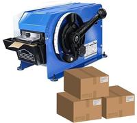 Water Activated Tape Dispenser, Semi-Automatic Kraft Cutter Machine, Adjustable Cutting Length 10-100 cm & Width 2-10, Ideal for Office & Express Shipping
