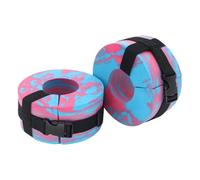 Water Aerobics, Fitness Float, 5.91x5.91x2.95 inches, Swimming Ring, Adjustable EVA Cuffs, Portable Lightweight Design, Black Blue Color Options, Arm Ankle Support, Equipment for Adults