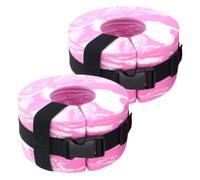 Water Aerobics, Fitness Float, 5.91x5.91x2.95 inches, Swimming Ring, Adjustable EVA Cuffs, Portable Lightweight Design, Black Blue Color Options, Arm Ankle Support, Equipment for Adults