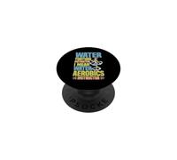 Water Aerobics Instructor Not Torture I Swear PopSockets Adhesive PopGrip