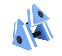 Water Aerobics Weights,Foam Triangle Portable Bodybuilding Supplie,Pool Aquatic Dumbbells - for Fitness Bodybuilding Swimming Underwater Backyard Outdoor Travel Indoor Sports Gym
