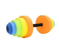 Water Aerobics Weights - Pool Dumbbells Training Equipments for River Lake Beach Backyard | 54cm EVA Foam Floating Dumbbells for Underwater Arm Toning, Non-Slip Soft Grip for Women Men Swimmers