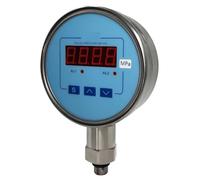 Water Air Pressure Switch Output 2 4-20mA Accuracy 0.5% FS LED Display for Air Liquid Oil Fuel Digital Pressure Gauge(NPT1-4,0-40MPa)