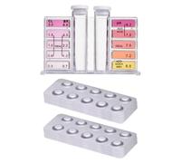 Water Analysis Kit | 100 Piece Pool Water Test Strips | Test Kit ' for Drinking, Pools, Spas, Aquariums, Science Education, Laboratory Use