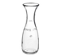 Water and Wine Jug with Stamp 1 L in Glass - Bormioli Rocco - Bistrot