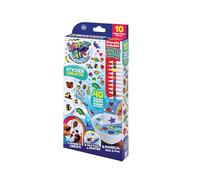 Water Art 10 Pack Magical Water Marker Pens - Create Your Own Stickers 40 Included. Ceramic Spoon - DIY Water Creations Kit for Kids, Fun Arts & Crafts Activity Set Water Painting