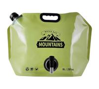 Water Bag, Drinking Waters Pouch, 16.93 x 12.2 x 2.95 Inches Leak Proof Storage with Adjustable Spout and Folding Jug Design, Hydration Container for Hiking, Travel, Cycling, Fishing, Picnic