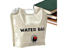 Water Bag for Camping 8.5 L Soft Reservoir Container with Spout | Water bag for hiking, camping, backpacking, fishing, mountaineering, sports, travel, concerts, events