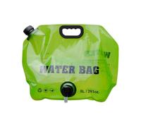 Water Bag for Hiking - 8L Empty Water Bag Camping Supplies | 16.54 Inch Foldable Waterproof with Tap for Saac Outdoor Backpack Fishing Hunting Travel Beach Car Trip