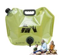 Water Bag - Large Jug Storage Bag, Portable Water Carrier with Stopper Space-Saving Folding Pouch, Durable Leak Proof Material, Convenient Hydration Solution for Outdoor and Travel | Lirib