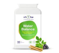 Water Balance Complex - 90 Vegan Capsules | Water Retention Capsules for Men & Women | Herbal Support for Cleanse, Detox, Debloat & Fluid Balance | Dandelion Root Hormonal Balance Supplement, UK Made