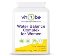 Water Balance Complex for Women - Water Tablets for Swollen Legs & Ankles - Natural Bloating & Fluid Retention Relief - Anti Bloat Detox & Electrolyte Balance - 90 Vegan Capsules