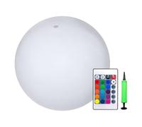 Water Ball - LED Illuminated Pool Ball | Beach Ball Luminous | Inflatable Beach Ball with Colour Changing, Remote Control IP68 Waterproof, Garden Decoration for Summer Pool Party
