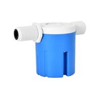 Water Ball Valve Automatic Stop Water Inlet Valve, Level Control, Tank Tower Pool Float Switch(Blue,1inch)