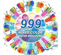 Water Balloons For Kids And Adults, Water Balloons Quick Fill Self Sealing, Outdoor Waters Bomb Battle, Biodegradable Balloonss, For Kids And Adults. (333 PCS)