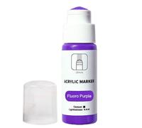 Water Based Art Marker - Opaque Acrylic Ink with Wide Nib Permanent 2 Oz Mop Marker, Quick Drying Smudge-proof Pen for Canvas, Metal, Ceramic, Fabric | Street-Art-Ze