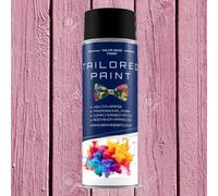 Water Based Fence Aerosol Spray Paint - All-Purpose Exterior Aerosol for Wood - Quick-Dry, Low Odour, Weather-Resistant Finish And Durable - Ideal For Touch Up Wood and Fences (Cherry Blossom Pink)