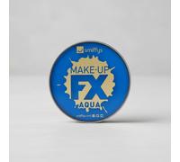 Smiffys Make-Up FX, Royal Blue Aqua Face and Body Paint, 16ml, Water Based, Cosmetics and Disguises Fancy Dress, Cosmetic Dress Up Cosmetics & Disguises.