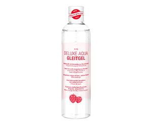 Water-Based Lubricant, EIS Deluxe Aqua Lubricant with a Long-Term Effect, Extra Sensitive Intimate Gel for Real Feelings, Strawberry, 300ml