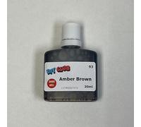 Water-Based Wood Dye, Wood Stain 500ml, 1000ml. Eco-Friendly, Non-Toxic, DIY Interior Projects, Quick Dry, Furniture.Black, Red, Green, Blue, Pine, Oak, Brown, Mahogan, (Amber Brown, 30ml Tester)