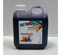 Water-Based Wood Dye, Wood Stain 500ml, 1000ml. Eco-Friendly, Non-Toxic, for DIY Interior Projects, Quick Dry, Furniture.Black, Red, Green, Blue, Pine, Oak, Brown, Mahogany, (Amethyst, 1000ml)