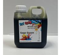 Water-Based Wood Dye, Wood Stain 500ml, 1000ml. Eco-Friendly, Non-Toxic, for DIY Interior Projects, Quick Dry, Furniture.Black, Red, Green, Blue, Pine, Oak, Brown, Mahogany, (SAGE Green, 1000ml)