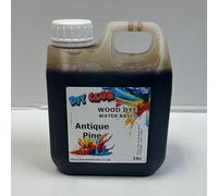 Water-Based Wood Dye, Wood Stain 500ml, 1000ml. Eco-Friendly, Non-Toxic, for DIY Interior Projects, Quick Dry, Furniture.Black, Red, Green, Blue, Pine, Oak, Brown, Mahogany, (Antique Pine, 1000ml)